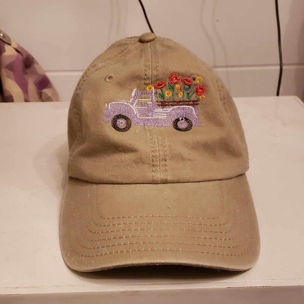 Floral Truck Hat